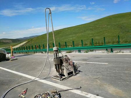 行唐公路地基基础注浆加固